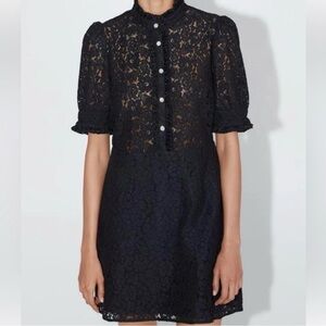 Zara lace elegant and timeless dress. XS size, true to size. Like new